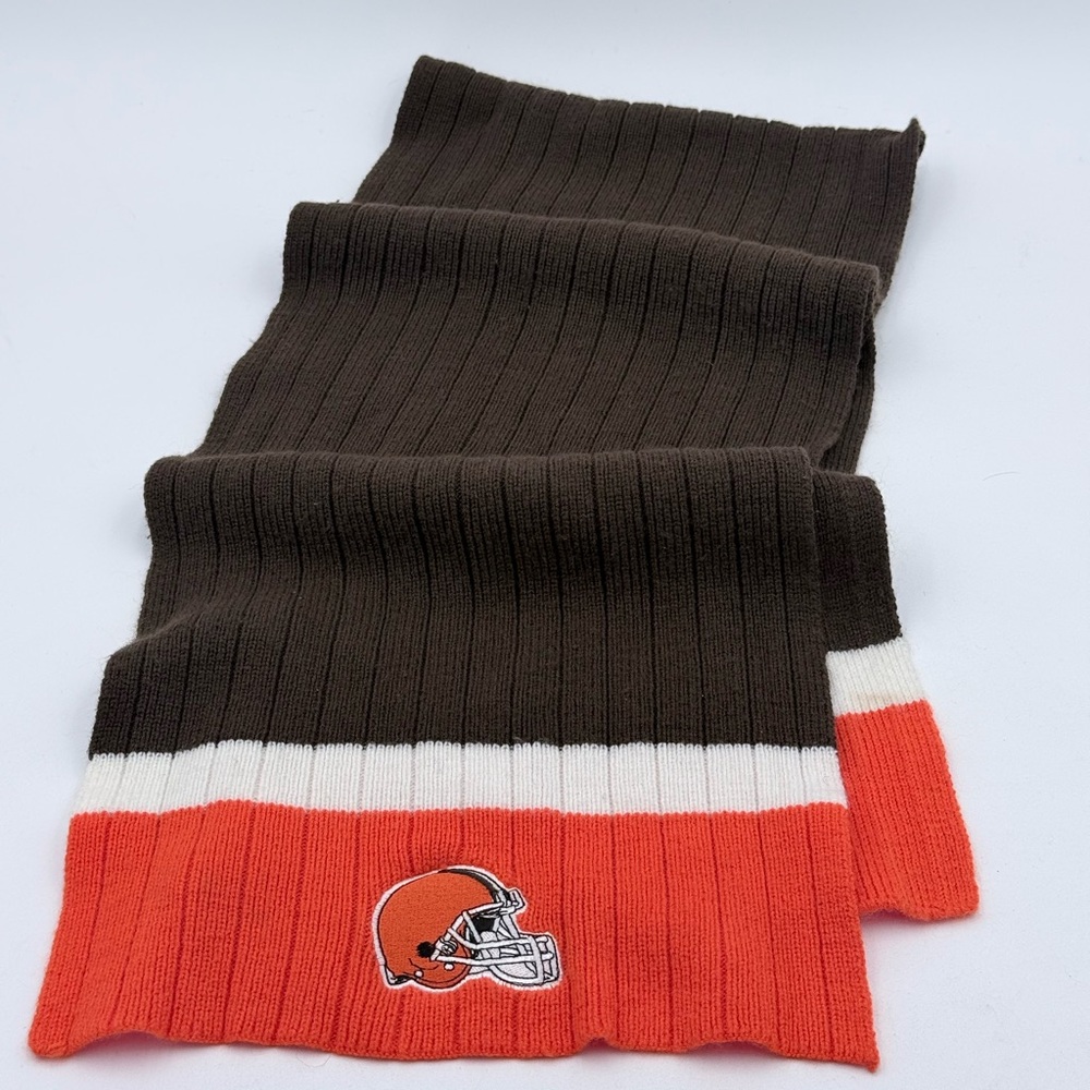 NFL Cleveland Browns Winter Knit Scarf 50”